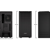 be quiet! Pure Base 600 Silver ATX Mid Tower - Sound Insulated Case