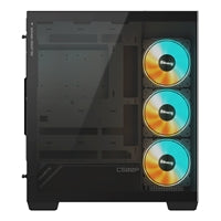 Gigabyte C500 Panoramic Tempered Glass Mid-Tower ATX Case Black