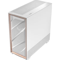 Antec Flux PRO Full Tower Case White/Walnut - 6 PWM Fans, USB-C