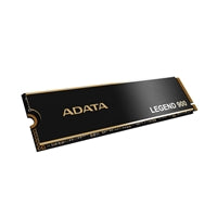 Black ADATA Legend 900 2TB NVMe SSD with PCIe Gen4, M.2 2280 interface and integrated heatsink.