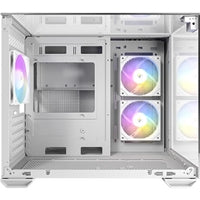 Antec CX600M Trio White Mini Tower Case - Triple Tempered Glass ARGB