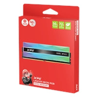 ADATA Lancer Neon 32GB DDR5 8000MHz RGB Memory Kit - Eco-Friendly