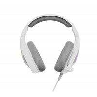 Marvo Scorpion H8618 Tactic 40 USB 2.0 Wired Gaming RGB Headset (White)