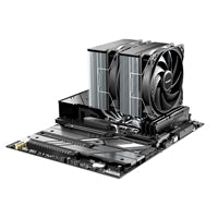 be quiet! Pure Rock Pro 3 CPU Cooler - 250W TDP, 6 Copper Heat Pipes, Dual 120mm PWM