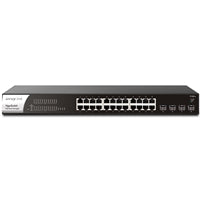 DrayTek VSP1281X-K 24-Port PoE+ Managed Switch 140W 10GbE SFP+