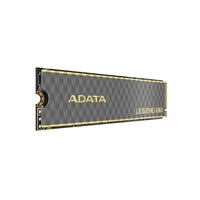 Black ADATA Legend 860 2TB NVMe SSD with PCIe Gen4 and heatsink, featuring 6000 MB/s read and 5000 MB/s write speeds.