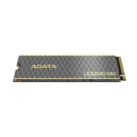ADATA Legend 860 2TB NVMe SSD with PCIe Gen4, M.2 2280, heatsink, read speed 6000 MB/s, write speed 5000 MB/s.