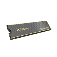 Black ADATA Legend 860 500GB NVMe SSD with PCIe Gen4, M.2 2280 interface, featuring a heatsink.