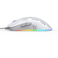 Tecware Exo Elite 69g Ultralight Gaming Mouse PixArt 3389 White