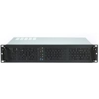 Codegen 2U Rackmount Server Case 405mm Shallow Depth Steel Chassis