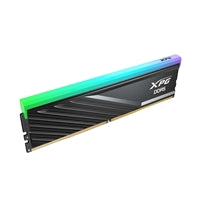 ADATA LANCER RGB DDR5 32GB (2x16GB) black gaming memory module with 6000MHz speed and customizable RGB lighting