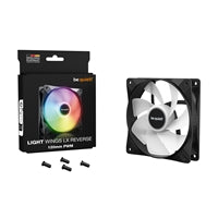 be quiet! Light Wings LX 120mm PWM Reverse ARGB Fan Black