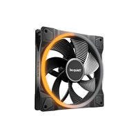 be quiet! Light Wings 140mm PWM Reverse ARGB Fan - Black 25.5dB