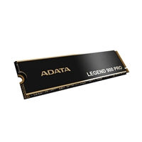 Black ADATA Legend 900 PRO 4TB PCIe Gen4 NVMe M.2 SSD with high-speed performance up to 7400MB/s.