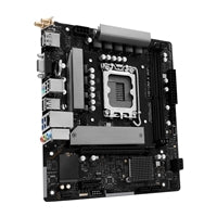 ASRock H810M-X WiFi LGA1851 Micro ATX Motherboard DDR5 128GB