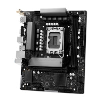 ASRock H810M-X WiFi LGA1851 Micro ATX Motherboard DDR5 128GB