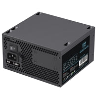 EVO LABS 600W ATX PSU - Black Silent 120mm Fan, Non-Modular, PFC
