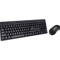 Target KBMS-001 Wired USB Keyboard Mouse Combo - Spill-Resistant Black