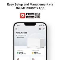 Mercusys Halo H25BE BE3600 Mesh Wi-Fi 7 System (3-Pack)