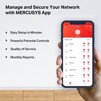 Mercusys Halo H32G AC1200 Mesh WiFi System - 3 Pack Gigabit