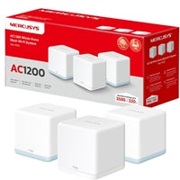 Mercusys Halo H1200G AC1200 Mesh WiFi System 3-Pack - 2800 sq ft