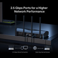 Mercusys MR27BE BE3600 Wi-Fi 7 Router - Dual-Band 2.5G Ports