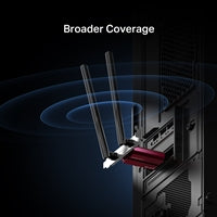 Mercusys MA37BE WiFi 7 PCIe Adapter - BE6500 Tri-Band Bluetooth 5.4