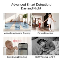 Mercusys MC210 2K Pan/Tilt Wi-Fi Security Camera - 360° Indoor