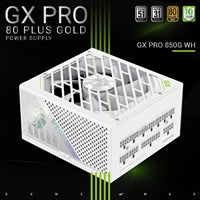 GAMEMAX GX-850 Pro 850W Modular Gold PSU ATX3.1 PCIe 5.0 White