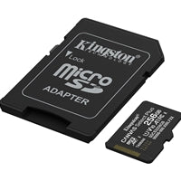 Kingston Canvas Select Plus 256GB Micro SD  Claad 10 UHS-I Flash Card, Lifetime Warranty
