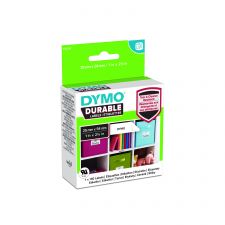 Dymo 2112283 LW Durable Small Multi Purpose Label 25mm x 54mm Black on White