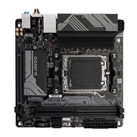 Gigabyte A620I AX (rev. 1.0) AMD5 Socket Motherboard, Mini-ITX, 2x DDR5 Slots, 1x M.2 Socket, 2.5GbE LAN,  1 x Display/1x HDMI Port