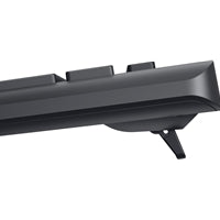 Dell KM3322W-R black wireless keyboard with QWERTY UK layout and matching mouse, featuring 2.4GHz connectivity.