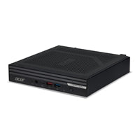 Acer Veriton N6 mini PC in black, featuring Intel i5-13500T, 16GB DDR5 RAM, and 512GB SSD, designed for business use.