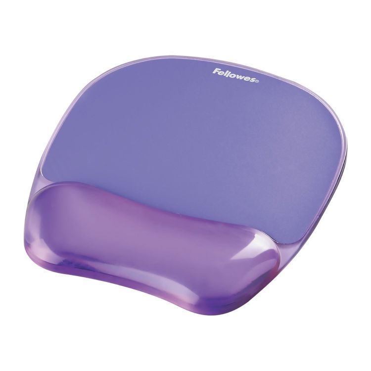 Fellowes 91441 Crystal Gel Mousepad and Wrist Rest