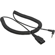 Jabra QD to 2.5 mm Jack 2m Coiled Cord
