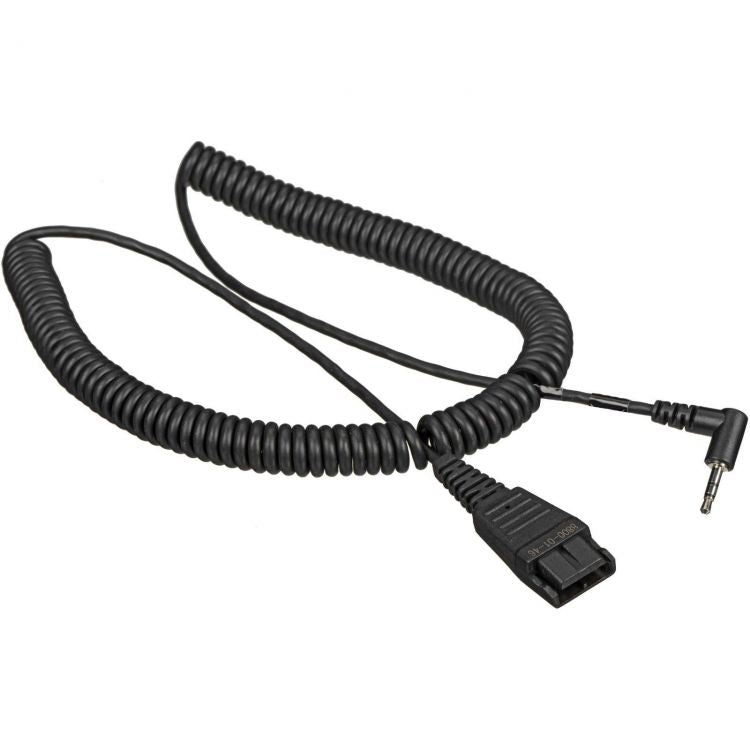Jabra QD to 2.5 mm Jack 2m Coiled Cord