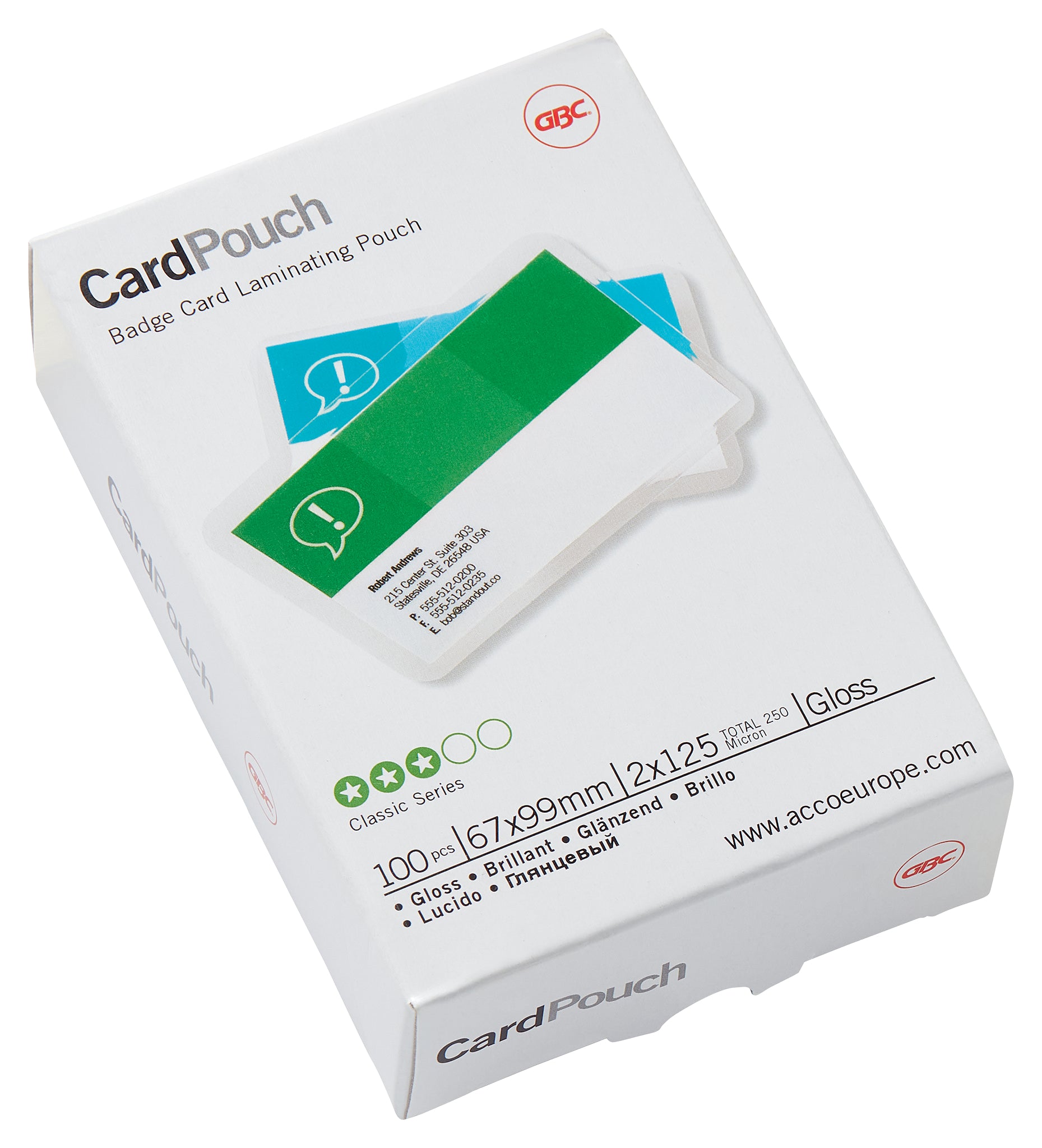 GBC 3743177 Laminating Pouches - Pack of 100