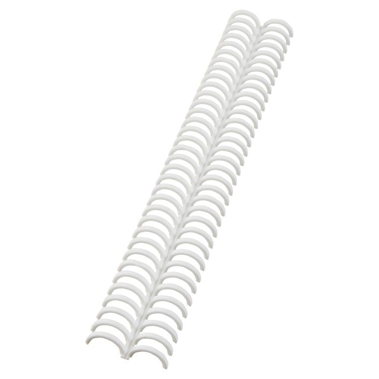 GBC 387340E 16mm White Clickbind Rings