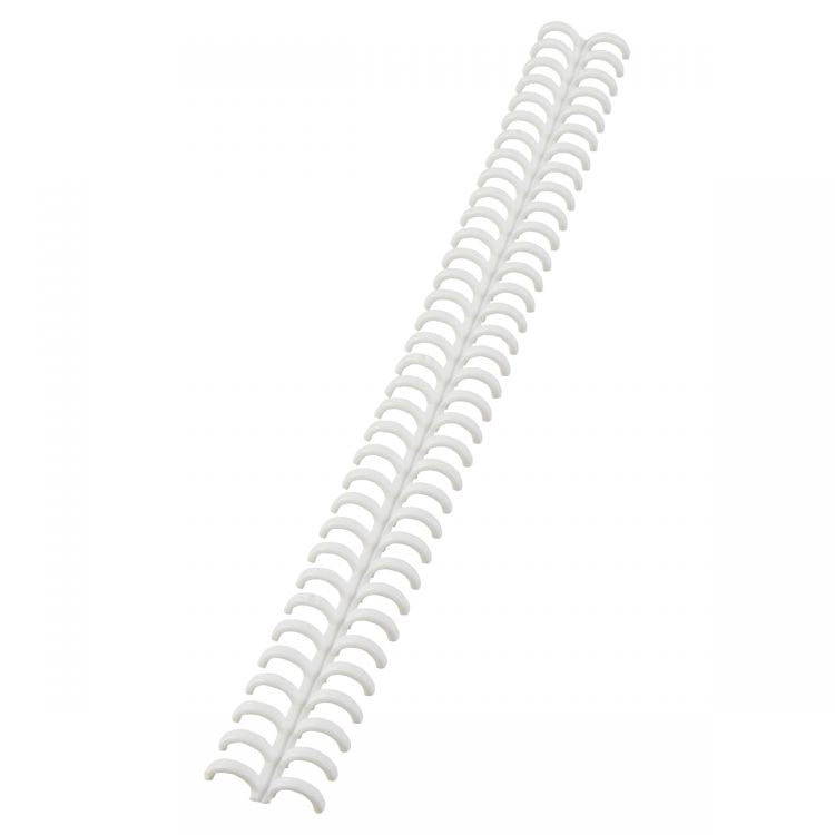 GBC 388002E 8mm White Clickbind Rings