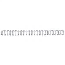 GBC 4400028 8mm A5 Silver Wire Binders