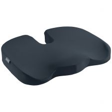 Leitz Ergo Cosy Orthopedic Seat Cushion Velvet Grey