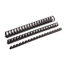 Fellowes 53315 12mm Black Comb 25pk