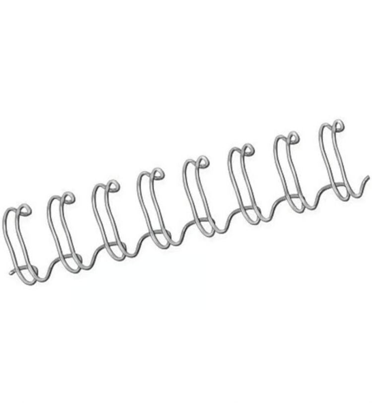 Fellowes 54454 14mm Silver Wire Comb