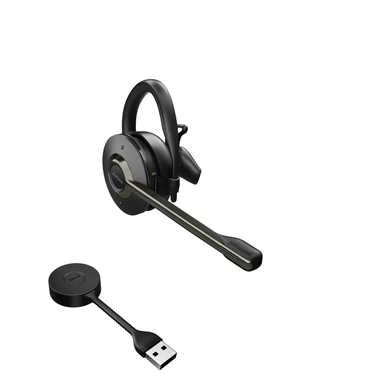 Jabra Engage 55 SE UC Convertible USB-A Headset with Charging Stand