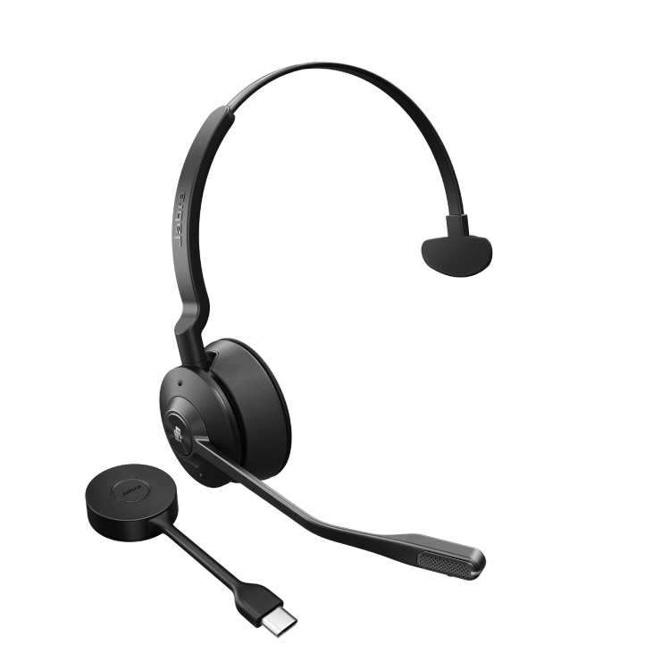 Jabra Engage 55 SE MS Mono USB-C Headset with Charging Stand