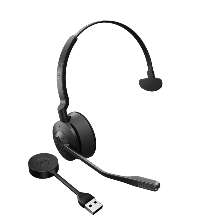 Jabra Engage 55 SE UC Mono USB-A Headset with Charging Stand