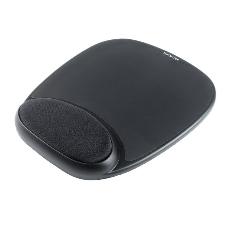 Kensington 62386 Gel Mousepad with Wrist Rest Black