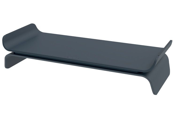 Leitz Ergo Adjustable Monitor Stand Dark Grey