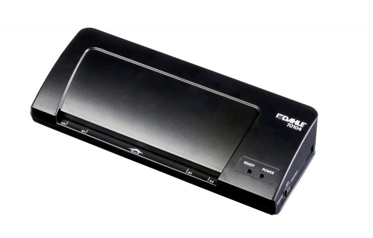 Dahle 70104 A4 Laminator with 2 Heated silicone Rollers